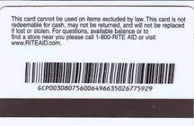 1.rite aid gift card balance are less likely to be wasted. Gift Card Logo Rite Aid United States Of America Single Design Col Us Ria 001a