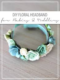 Our kits are perfect for parties, especially hen parties. Diy Floral Headband For Babies And Toddlers Thestylesafari