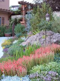 Xeriscaping is landscaping and gardening that reduces or eliminates the need for supplemental water from irrigation. Xeriscaping Better Homes Gardens