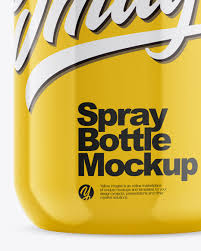 Colon mirror spray bottle label mockup #bottlmockup #downloadpsd #labelmockup #mockups #premiummockup #psd #spraybottle#bottlemockup. Glossy Spray Bottle Mockup In Bottle Mockups On Yellow Images Object Mockups
