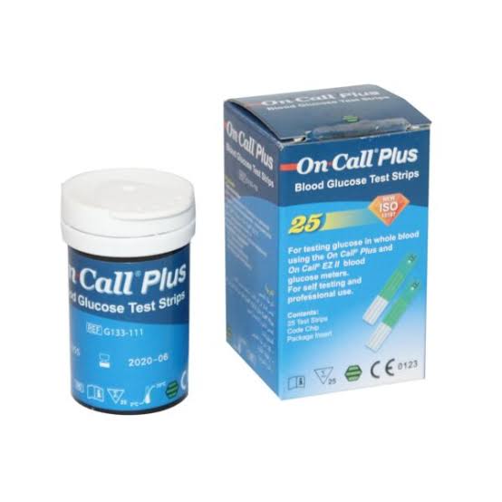 Glucose Test Strips — 25 Pack