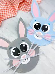 Just enter your email in the form at the end of the page. Cute Paper Plate Bunny Craft Free Template