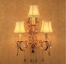We did not find results for: Free Shipping Crystal Wall Lamps 3 Lights Gold Color Vintage Wall Sconce Light Crystal Wall Bracket Bra Bed Lig Crystal Wall Sconces Wall Lamp Sconce Lighting