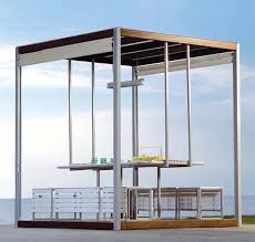 Gazebo Canopies Kuba Modern Gazebo Design By Pircher Modern Gazebo Modern Pergola Modern Pergola Designs