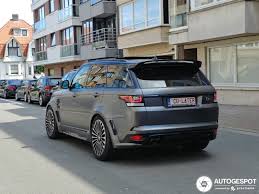 V8, 5.0 l, 575 ps, 700 nm more. Land Rover Mansory Range Rover Sport Svr 14 September 2019 Autogespot
