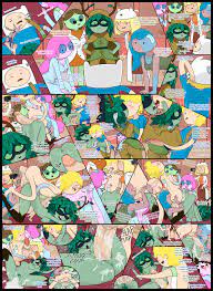 1boy 5girls adventure time age difference anilingus antlers blue  hair blue plate special cartoon network comic comic page cum cum in pussy  cumshot cyborg dialogue doctor gross doctor princess