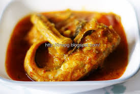 Asam pedas kepala ikan plotan via aidahjune.blogspot.com. Teratak Mutiara Kasih Resepi Asam Pedas Melaka Pedas Food Dishes Cooking