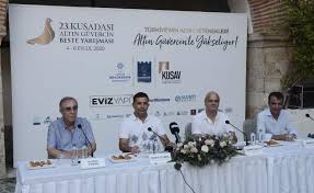 Kusadasi Nda Altin Guvercin Heyecani Basladi Haberi Haberleri