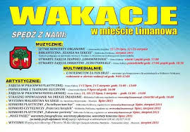 Pozostałe atrakcje w mieście limanowa. Wakacje 2011 W Limanowej Co Mozna Robic W Miescie Limanowa Nasze Miasto