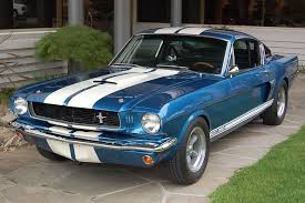 Image result for Sapphire Blue 1966 Mustang