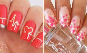 If nail art intimidates you, you can always opt for a coat of classic red. 41 Cute Valentine S Day Nail Ideas For 2020 Stayglam