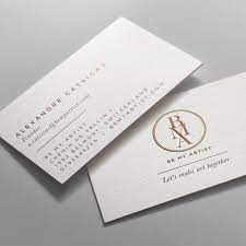Upload your own logo, add necessary text (name, company, address, slogan etc.) and make a lasting impression today! Be My Artist Business Card Business Card Design Inspiration Business Card Inspiration Art Business Cards Business Card Design