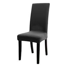 Black And White Dining Chair Covers Uxcell Stretch Spandex Short Dining Chair Covers Slipcovers Parson Chair Covers Black Want Additio Dining Chairs Dining Chair Covers Seat Covers For Chairs