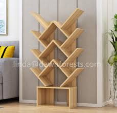 China Wall Designs Simple Tree Shape Color Diy Melamine Board Bookshelf China Bookrack Bookcase It's also very easy to make, with a little precision and.