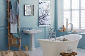 These stunning bathrooms ranging in everything from teal to navy will inspire you to add a blue hue to your space. Airy Blue Bathroom Inspiration And Ideas From Maison Valentina