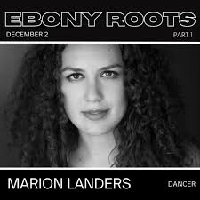 MARION LANDERS: Dancer @marionroselanders⁠ ⁠ Marion Landers is a mixed  South African and Irish Canadian actor, choreographer and teacher from  Vancouver. She has danced with Zab Maboungou/Compagnie Danse Nyata Nyata,  Montréal/Congo), Balet