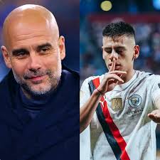 Pep Guardiola praises player's free-kick practice