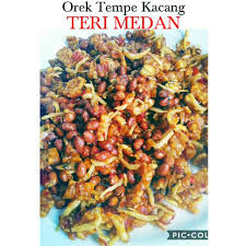 Orek tempe basah cabai hijau siap dimakan. Orek Tempe Kacang Teri Medan Shopee Indonesia