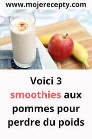 Voici 3 Smoothies Aux Pommes Pour Perdre Du Poids Smoothie Pour Maigrir Smoothie Recette Minceur Boisson Pour Maigrir