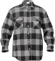 Black And White Buffalo Plaid Shirt Mens Grey Extra Heavyweight Brawny Buffalo Plaid Flannel Shirt Flannel Outfits Men Plaid Flannel Mens Flannel Shirt