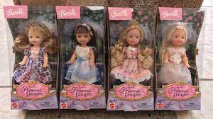 Kelly doll and friends are wearing traditional dress from three wonderful countries in europe. 2004 Barbie Kelly Club Princess And The Pauper Set Of 4 Dolls Nrfb New Ebay Disney Barbie Dolls Barbie Dolls Barbie Kelly