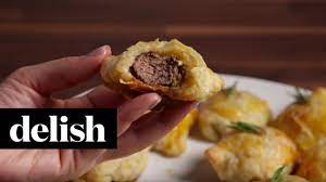 Beef Wellington Bites Delish Youtube
