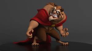 The Beast Kaleb Rice On Artstation At Https Www Artstation Com Artwork Zqyn2 Modelos Figuras
