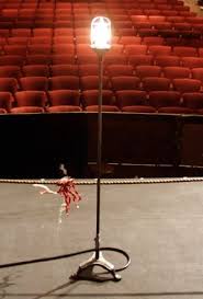 Ghost Light A Fun And Interesting Superstition Among Theatres Keeps The Ghosts Happy Protects The Theatre From Goin Ghost Lights Ghost Light Storytelling
