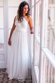 Blush cakes, and invites, and even blush shoes. Wedding Gown With Blush Pink Polka Dot Tulle Gala Rustic Mimetikbcn