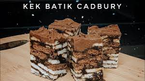 Kek batik adalah antara resepi yang mudah untuk dibuat.ianya tidak menggunakan peralatan yang canggih.hanya beberapa bahan sahaja yang digunakan. Resepi Kek Batik Cadbury Youtube