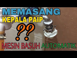 Terdapat banyak kegagalan yang berlaku tetapi saya ingin menjelaskan satu kegagalan yang mudah diselesaikan tetapi kerap berlaku. Cara Memasang Kepala Paip Mesin Basuh Automatik Jika Jarak Jauh Dari Sumber Air Youtube