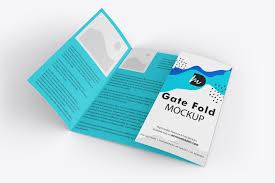 Gate fold brochure mockup premium psd a year ago. Gate Fold Brochure Mockup Mockup Daddy