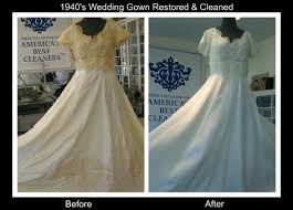 A good dry cleaner will examine your dress while you are there. Marina Maitland Wedding Dress Wedding Dress Restoration