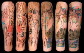 A half sleeve tattoo is exactly what it sounds like: Lower Arm Sleeve Tattoo By Asussman On Deviantart