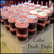 New Experience 6 Making Cake Push Pops Push Pop Desserts Cake Push Pops Push Pops Recipes