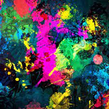 Colorful Paint Splatter Ipad Wallpaper Hd Colorful Abstract Art Abstract Art Wallpaper Painting Wallpaper