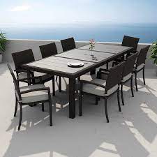 Search for outdoor dining set with us. Portofino Comfort 9 Piece Dining Set Costco
