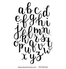 Find out in this tutorial and grab a free bounce lettering worksheet to. Modern Calligraphy Bounce Lettering Alphabet Hand Written Letters Apart Elements For Quotes Lettering Alphabet Lettering Alphabet Fonts Hand Lettering Alphabet