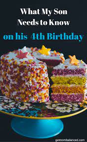 Although your love for your mother/ son is infinite, it feels nice to express it to each other. A Letter To My Son On His 4th Birthday Letters To My Son Birthday Wishes For Kids Birthday Wishes For Myself