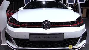 2018 Volkswagen Golf Gti Performance Exterior And Interior Walkaround 2018 Geneva Motor Show Cars Automotive Autom Golf Gti Volkswagen Golf Gti Volkswagen