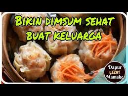Dimsum Ayam Udang Tambah Jamur Kuping Rasanya Krenyes Krenyes Dimsum Sehat Buat Keluarga Youtube Resep Makanan Beku Makanan Dan Minuman