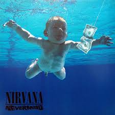The cover of nirvana's 1991 album nevermind. cobain commissioned the shoot after he had seen a documentary on babies being born underwater and thought the image would make a cool cover, fisher. Nirvana Nevermind Lp Album Re 180 Elbenrecords