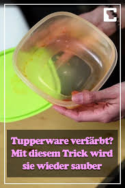 Tupperware Verfarbt Mit Diesem Trick Wird Sie Wieder Sauber Hausreinigungs Tipps Tipps Haushaltsreinigungstipps