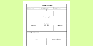 We did not find results for: Basic Lesson Plan Template Word Document Twinkl