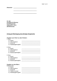 Sorgerecht.pdf - Amtsgericht Bremen
