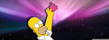 Usually when homer uses mmm. he uses it with food or something completely random (e.g. Homer Simpson Holding Donut 2560x960 Wallpaper Teahub Io