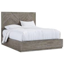 Benefits of king size bed frame. Modus International Herringbone Contemporary King Storage Bed With Large Footboard Drawer A1 Furniture Mattress Platform Beds Low Profile Beds