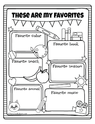 All About Me Back To School Worksheets For Kindergarten Or Preschool Fun Free Printable Kind In 2020 All About Me Worksheet All About Me Preschool School Worksheets