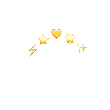 Crown Yellow Heart Star Lightning Emojis Freetoedit Remixit Aesthetic Stickers Transparent Stickers Iphone Wallpaper Yellow