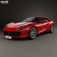 3d Model Of Ferrari 812 Superfast 2017 Partes De La Misa Suenos